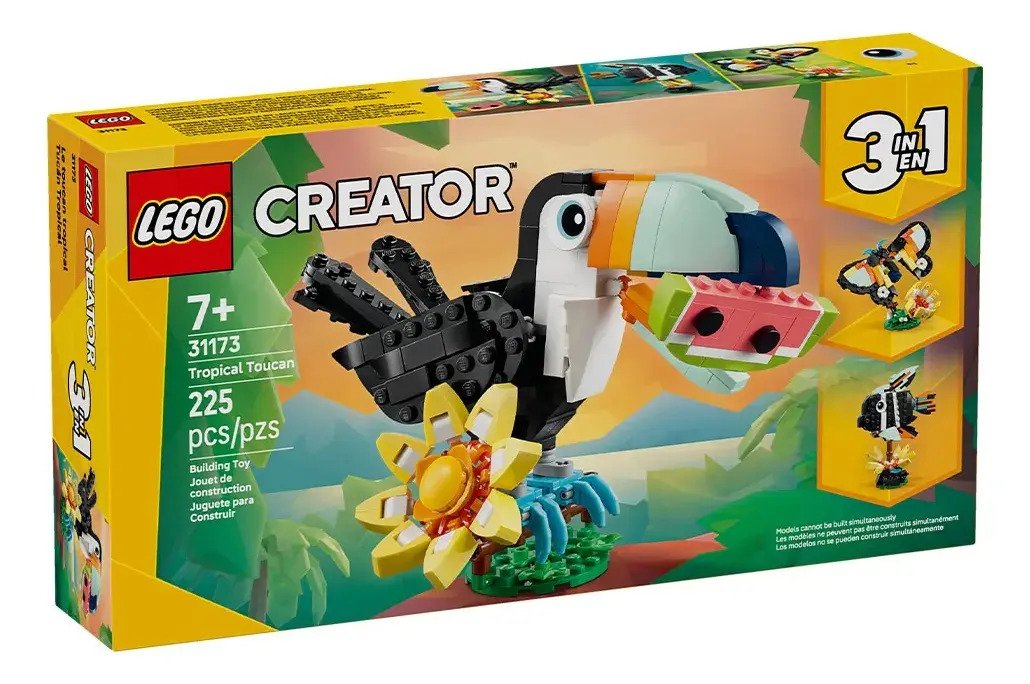 Fauna Salvaje Tucan Tropical 31173 Lego 1