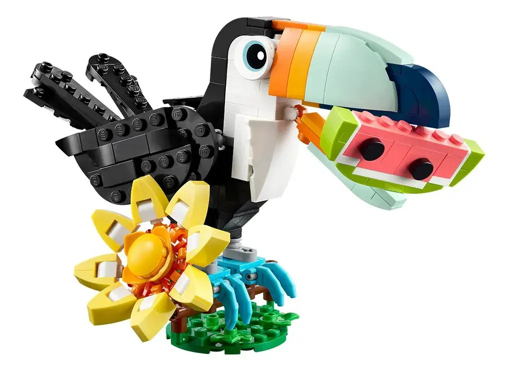 Fauna Salvaje Tucan Tropical 31173 Lego 2