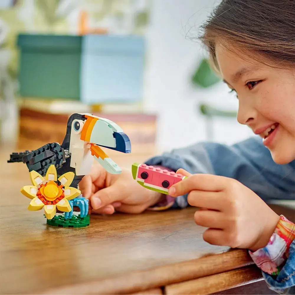 Fauna Salvaje Tucan Tropical 31173 Lego 5