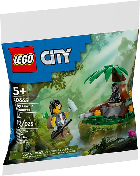 City Baby Gorilla 30665 Lego