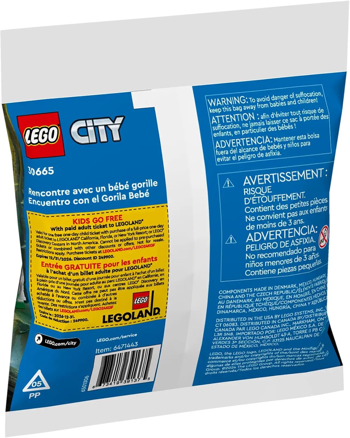 City Baby Gorilla 30665 Lego 3
