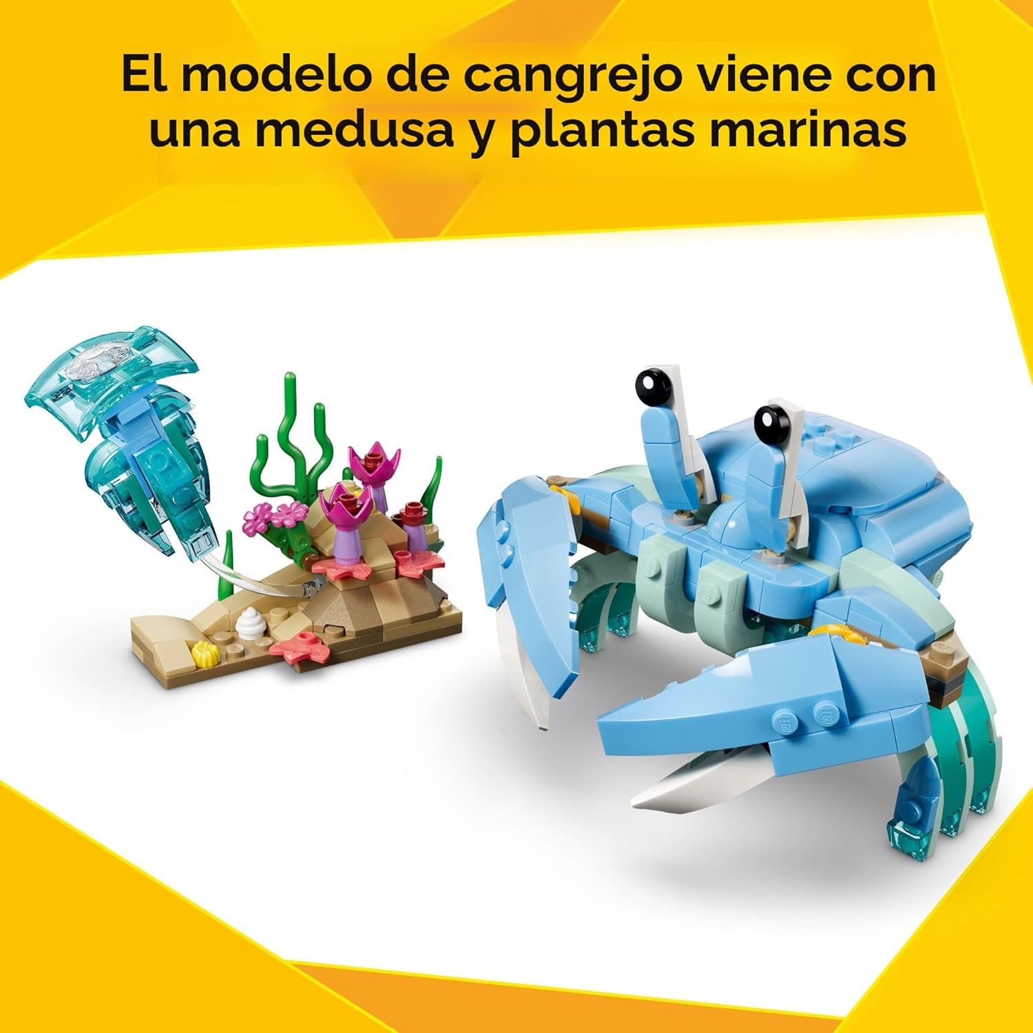 Animales Marinos 3en1 Delfines Hermosos 31385 Lego 5
