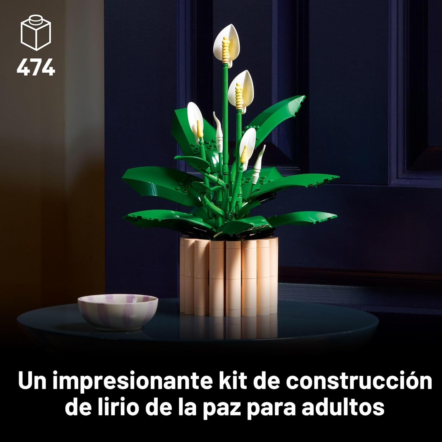 Botanicals Peace Lily Flowers 11504 Lego 2
