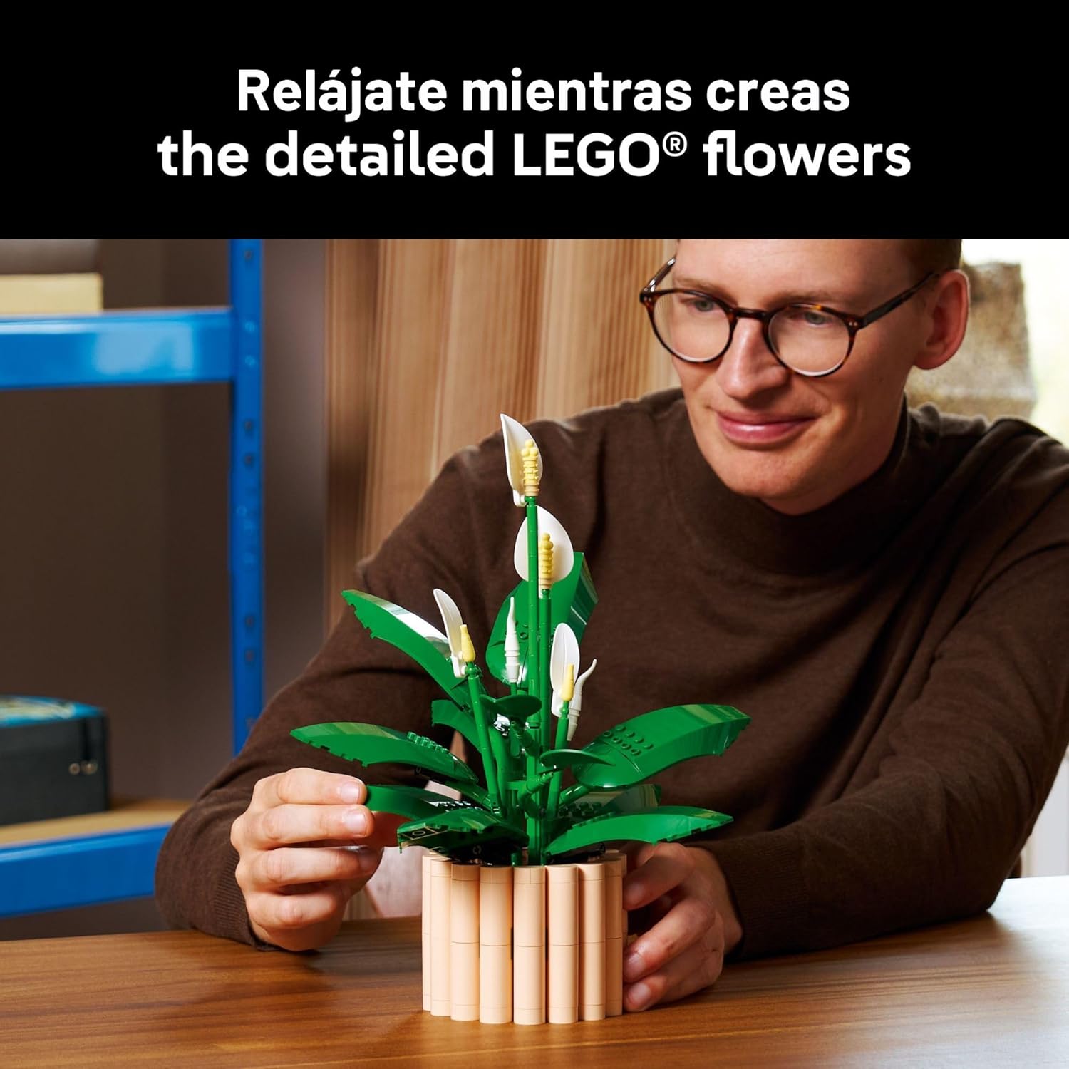Botanicals Peace Lily Flowers 11504 Lego 3