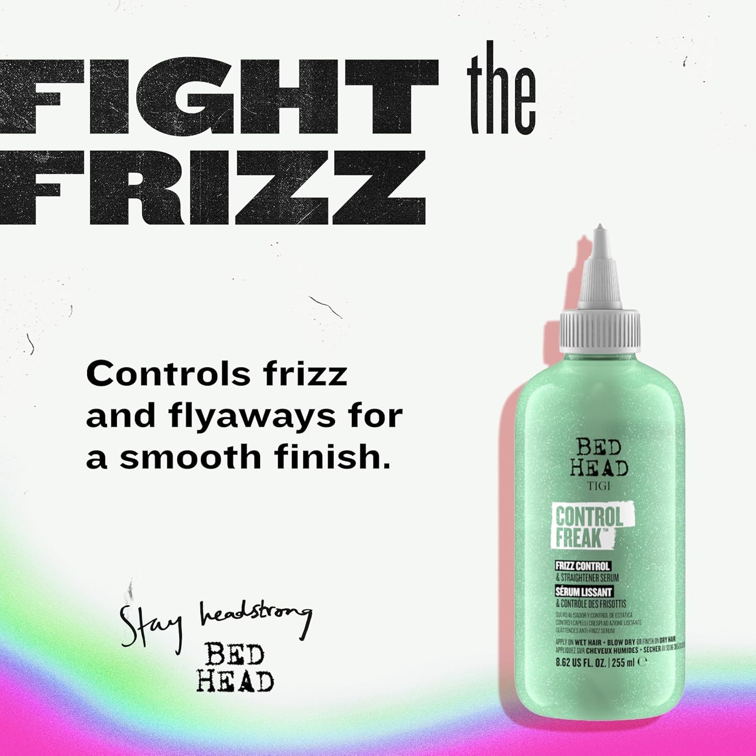 Serum Control Freak Control Frizz y Alisado 255ml Tigi Bed Head 2