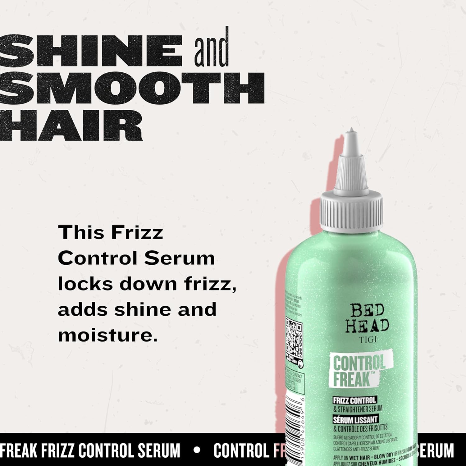 Serum Control Freak Control Frizz y Alisado 255ml Tigi Bed Head 4