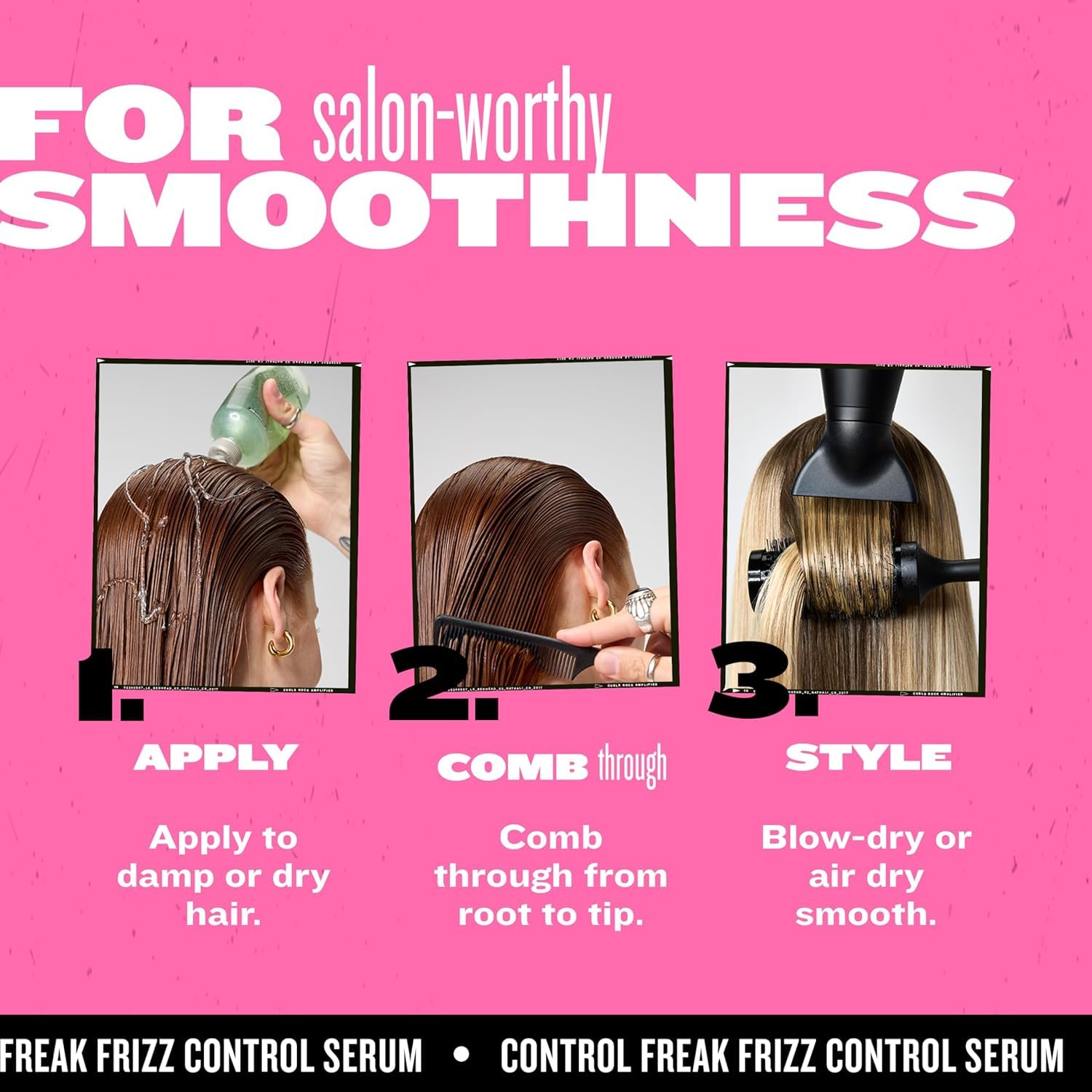 Serum Control Freak Control Frizz y Alisado 255ml Tigi Bed Head 6