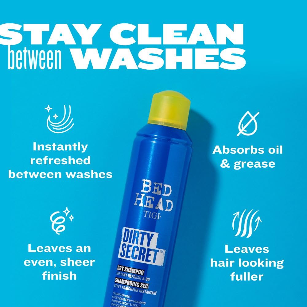 Shampoo en Seco Dirty Secret 300ml Bed Head Tigi 3