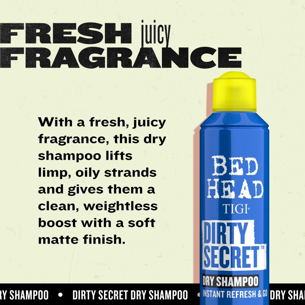 Shampoo en Seco Dirty Secret 300ml Bed Head Tigi 4