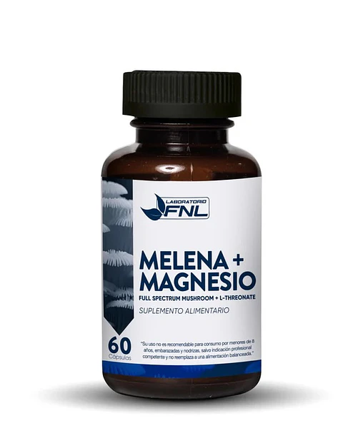 Magnesio + Melena 60 capsulas FNL