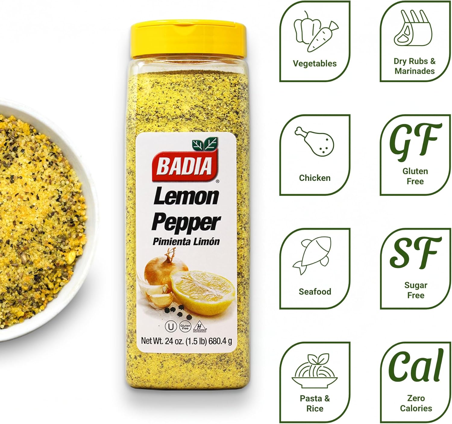 Pimienta Limon 680gr Badia 3
