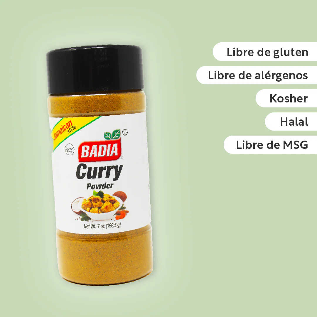 Curry en Polvo 198gr Badia 2