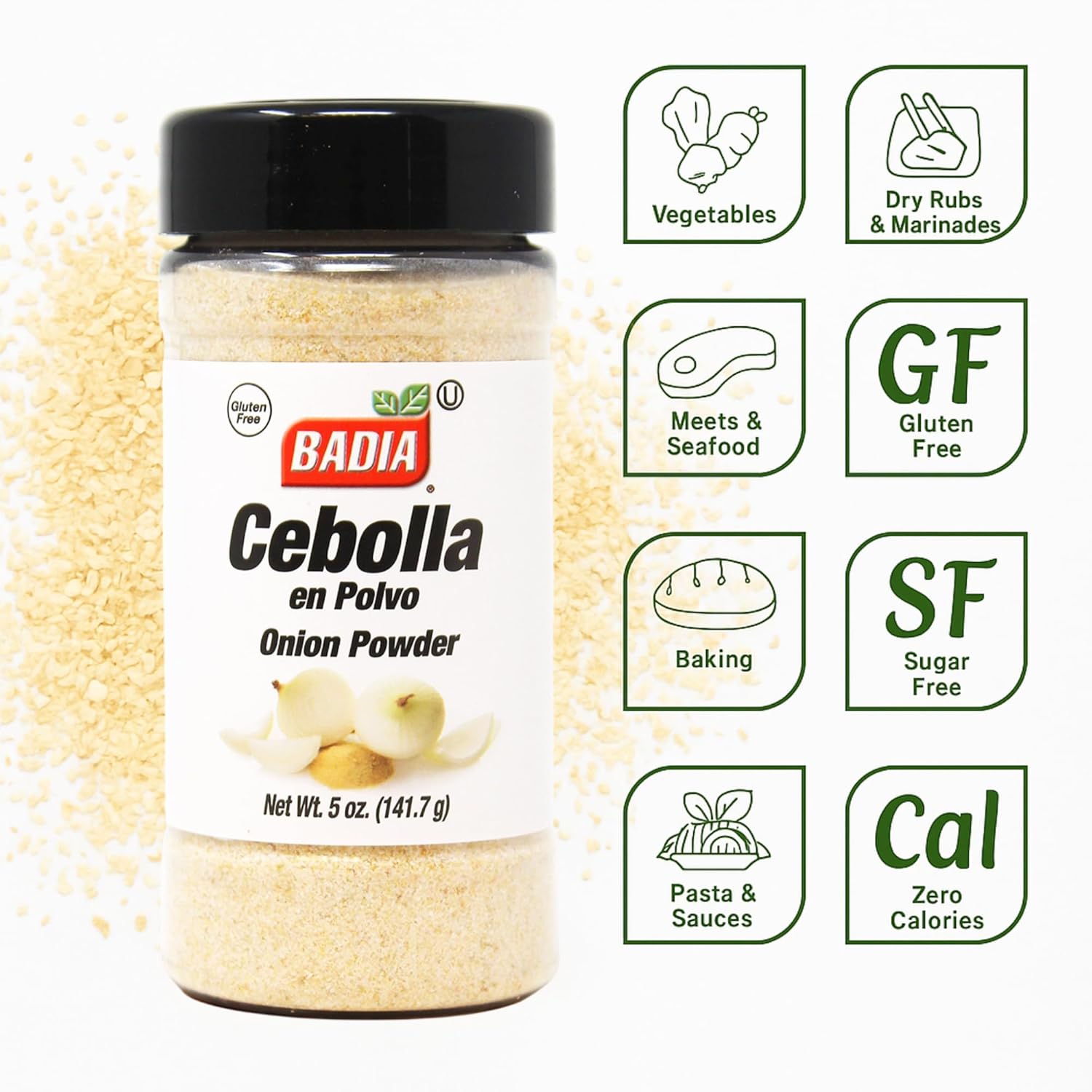 Cebolla en Polvo 141g Badia Spices 2