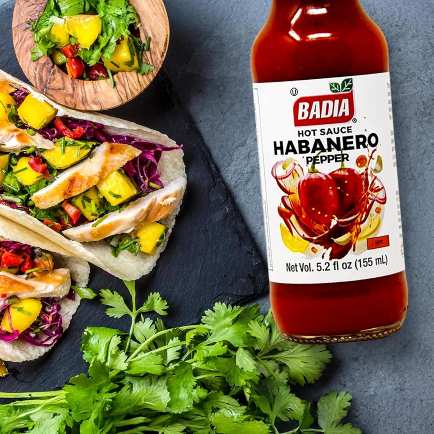 Habanero Hot Sauce 155ml Badia 4