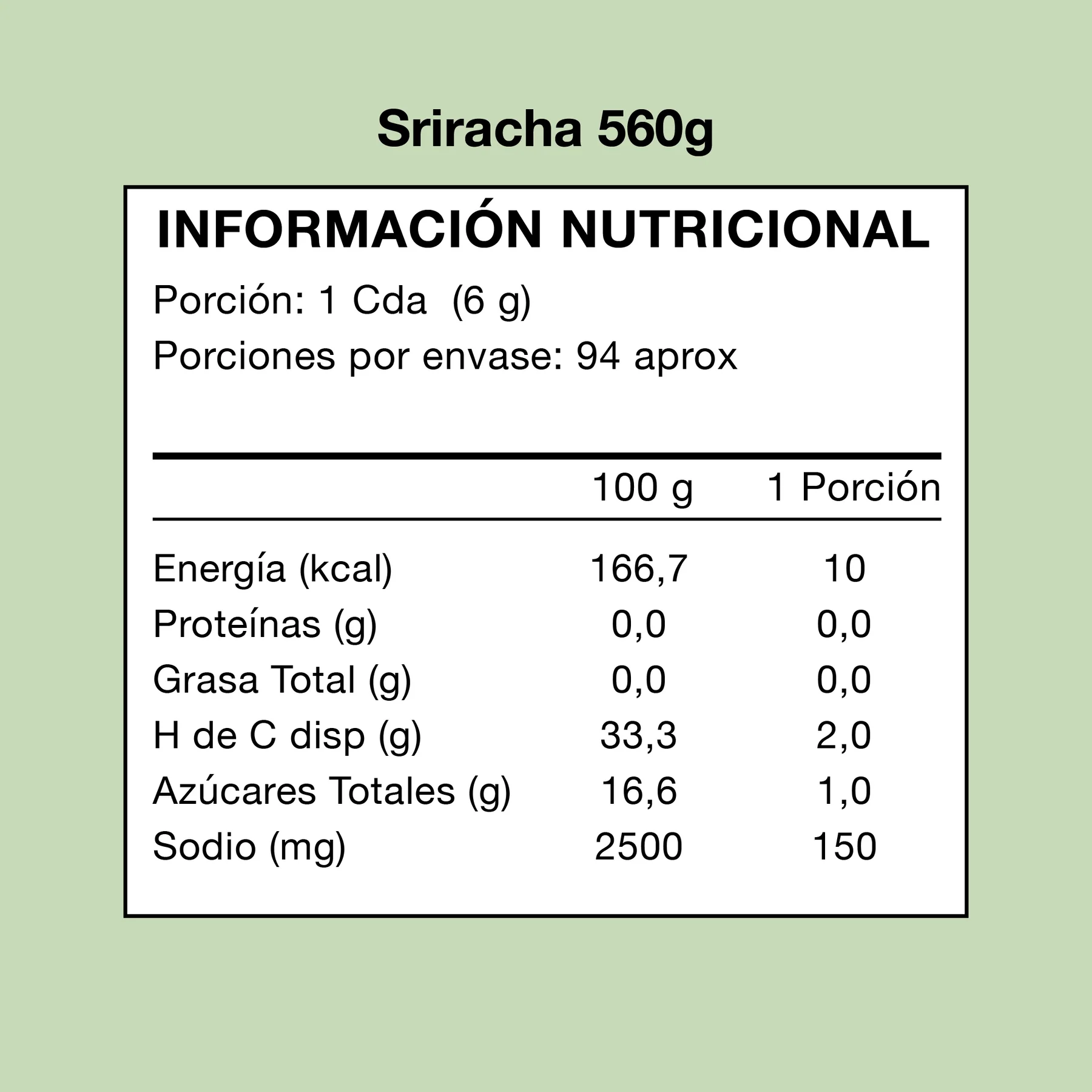 Sriracha Chili Sauce and Garlic 500ml Badia 3