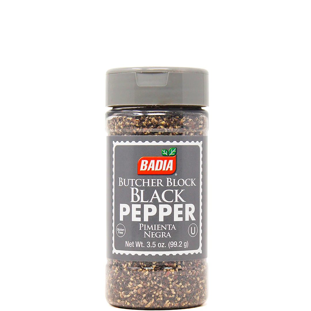 Pimienta Negra Butcher Block 99g Badia 1