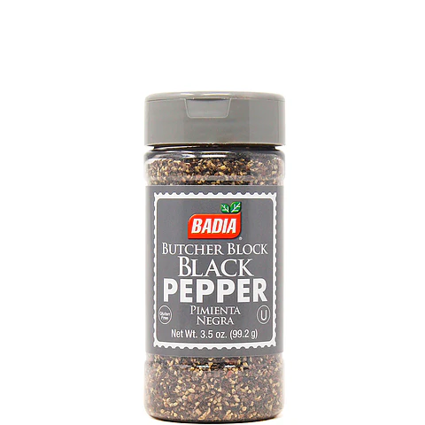 Pimienta Negra Butcher Block 99g Badia