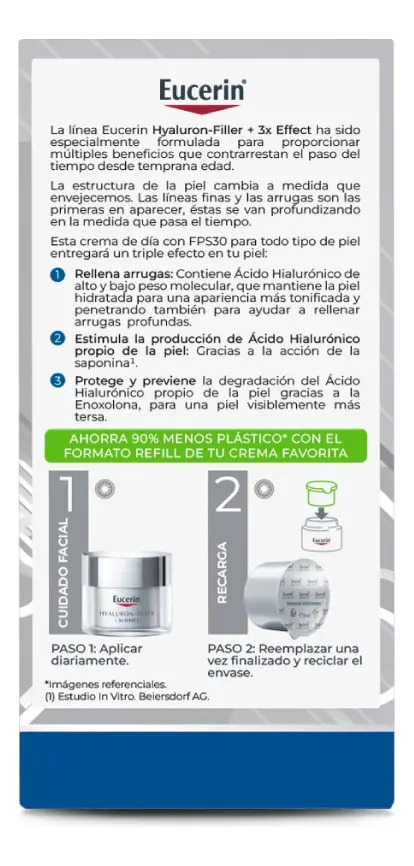 Hyaluron Filler3x + Refill FPS30 100ml Eucerin 5