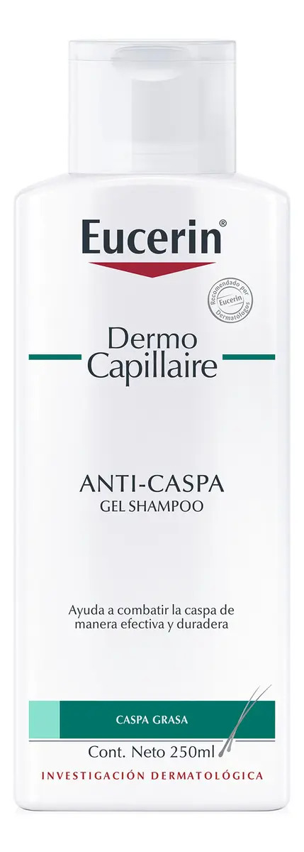 Dermo Capillaire Shampoo Anticaspa Grasa 250ml Eucerin 1