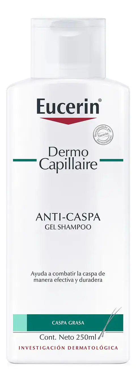 Dermo Capillaire Shampoo Anticaspa Grasa 250ml Eucerin