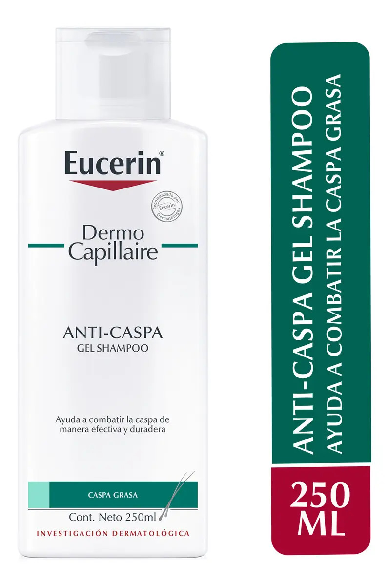 Dermo Capillaire Shampoo Anticaspa Grasa 250ml Eucerin 2