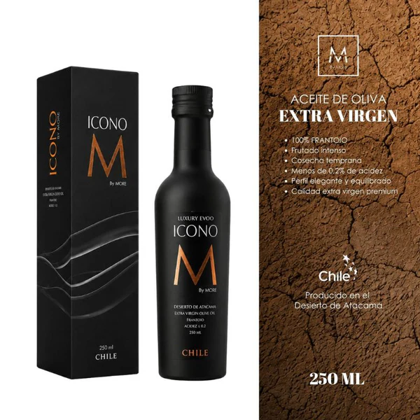 Icono By More Aceite De Oliva Extra Virgen 250 ml Desierto De Atacama 3