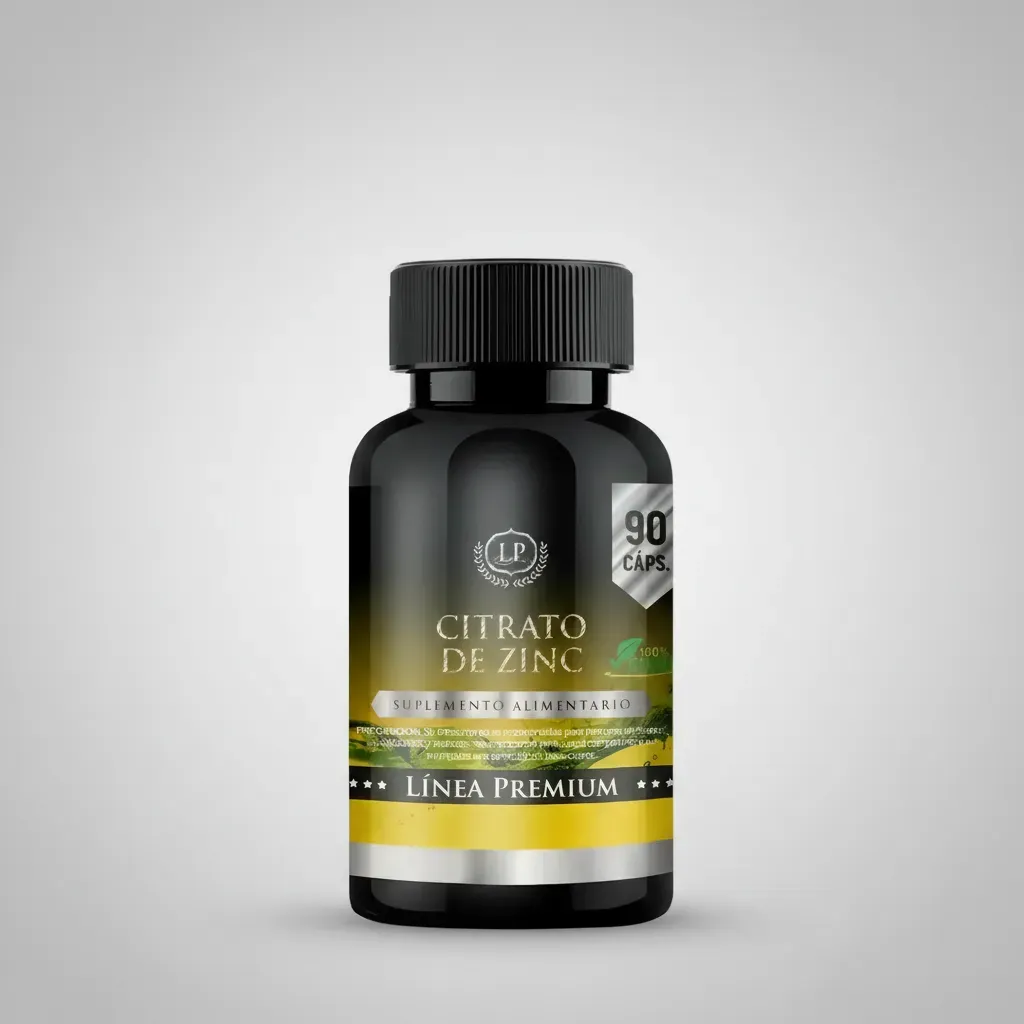 Lp Citrato De Zinc Premium 90 Capsulas 3 Meses Tratamiento 1