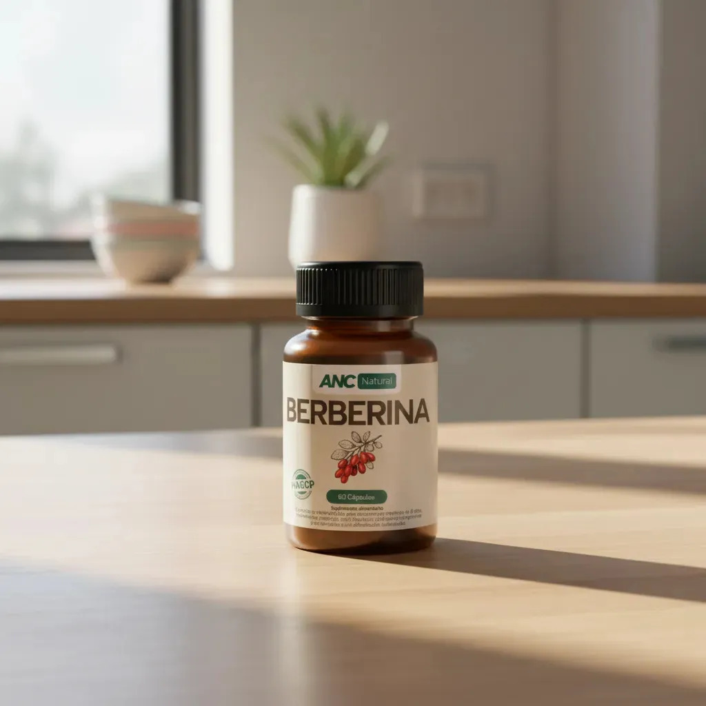 Suplemento Natural Berberina 500mg 60capulas ANC 4