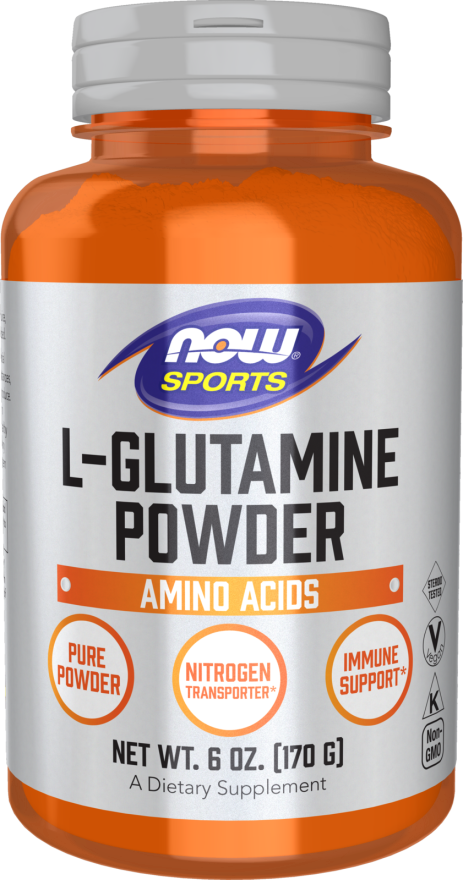 L Glutamina en Polvo 170gr Now 1
