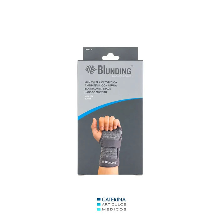 Muñequera Ambidiestra Con Ferula Talla L Blunding 1