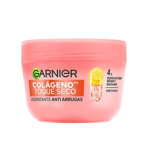 Hidratante Antiarrugas con Colageno Toque Seco 85gr Garnier