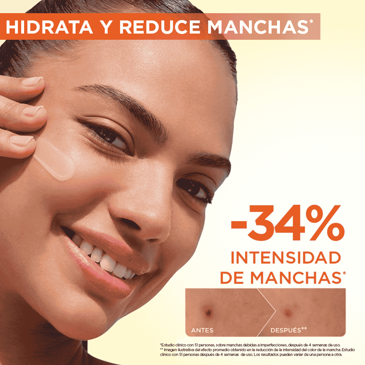 Hidratante Anti Manchas con Vitamina C 85gr Garnier 4