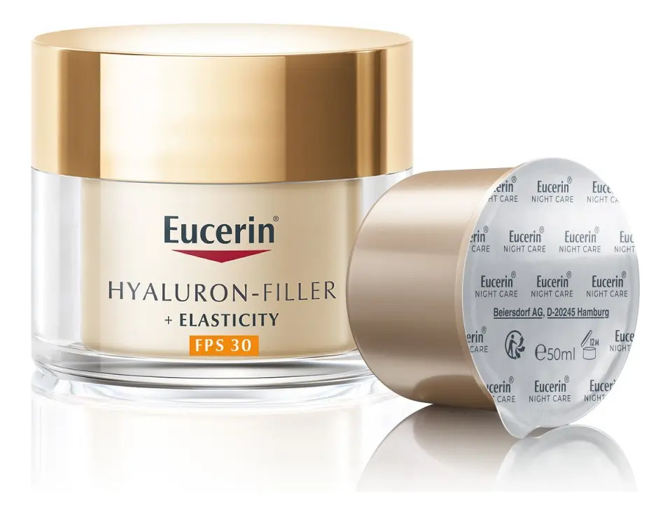 Pack Hyaluron Filler Elasticicty Crema Dia 50ml + Refill 50ml 2