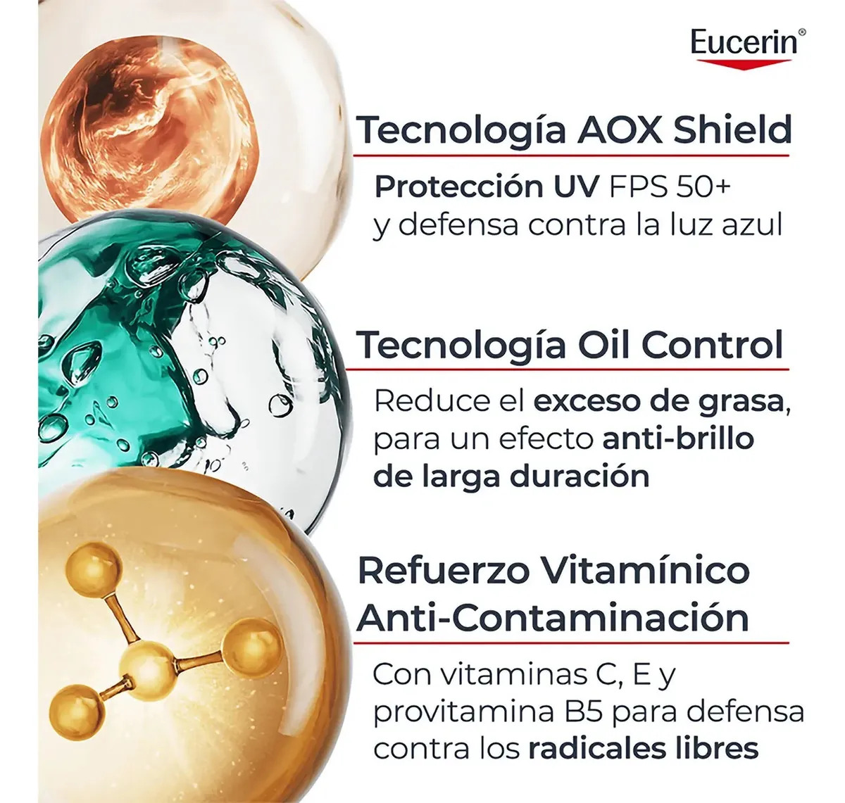 Serum UV Oil Control FPS50 30ml Eucerin  4