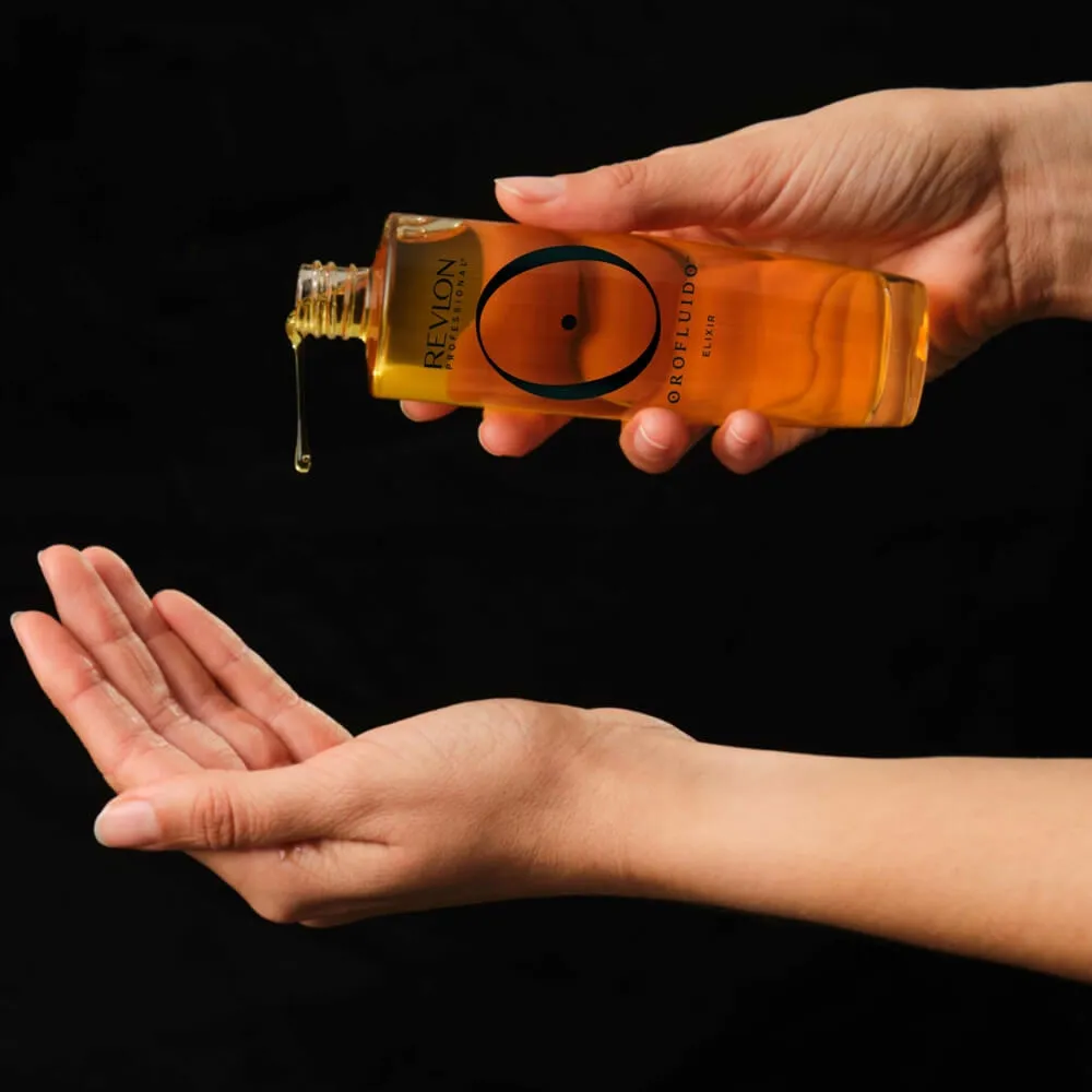 Aceite Capilar Iluminador Oro Fluido Elixir 100ml Revlon 3