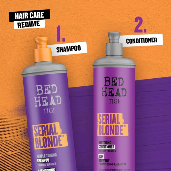 Shampoo Serial Blonde Matizador Morado 400ml Tigi 7