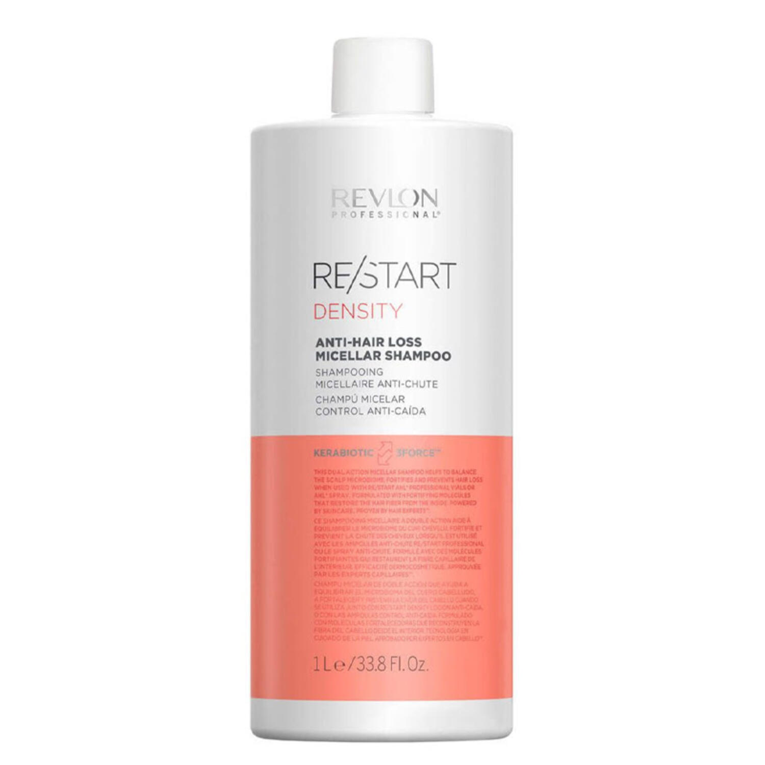 Re Start Density Fortifying Micellar Shampoo 1 Lt Revlon 1
