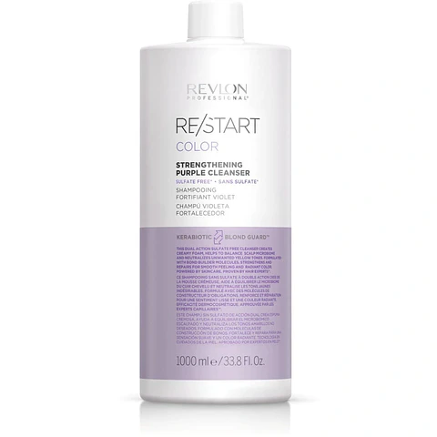 Shampoo Re Start Color Purple Cleanser 1Lt Professional Revlon