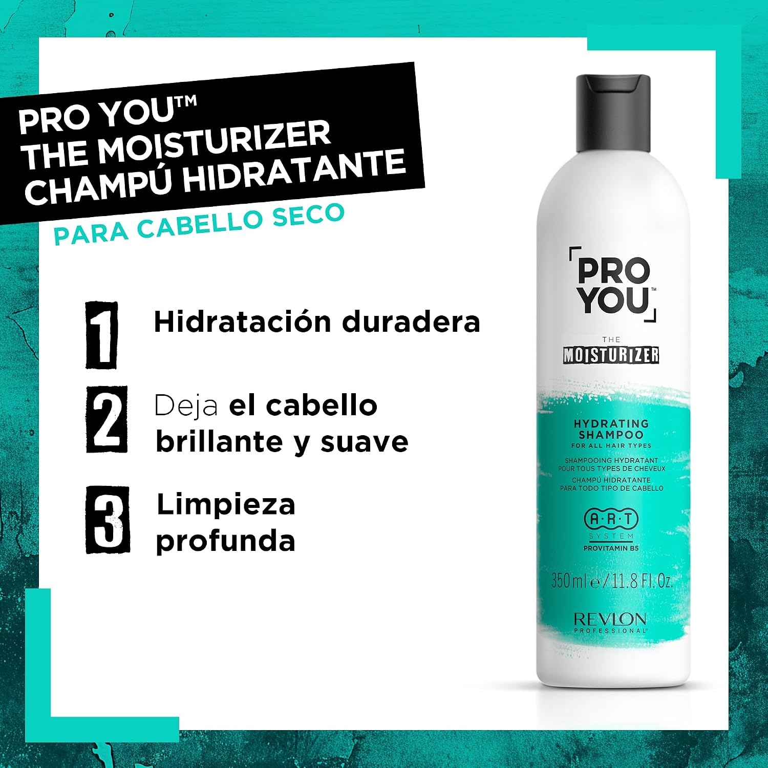 Shampoo Moisturizer Hidratante ProYou 1Lt Prof Revlon 2