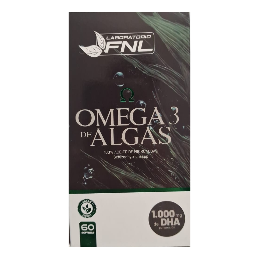 Omega 3 de Algas Vegan 60 Softgel Fnl 5