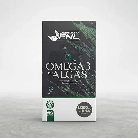 Omega 3 de Algas Vegan 60 Softgel Fnl