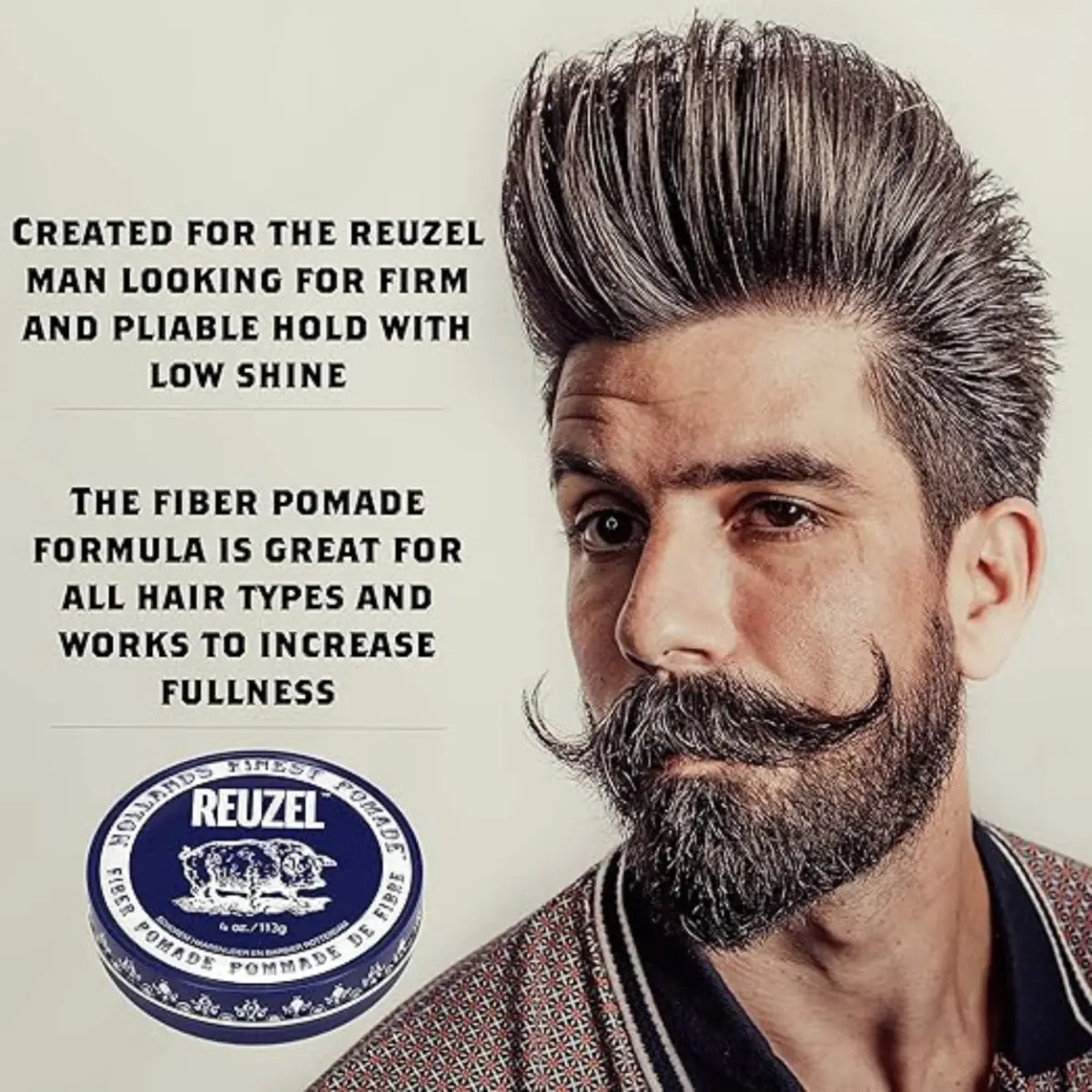 Fiber Pomade 95gr Reuzel 2