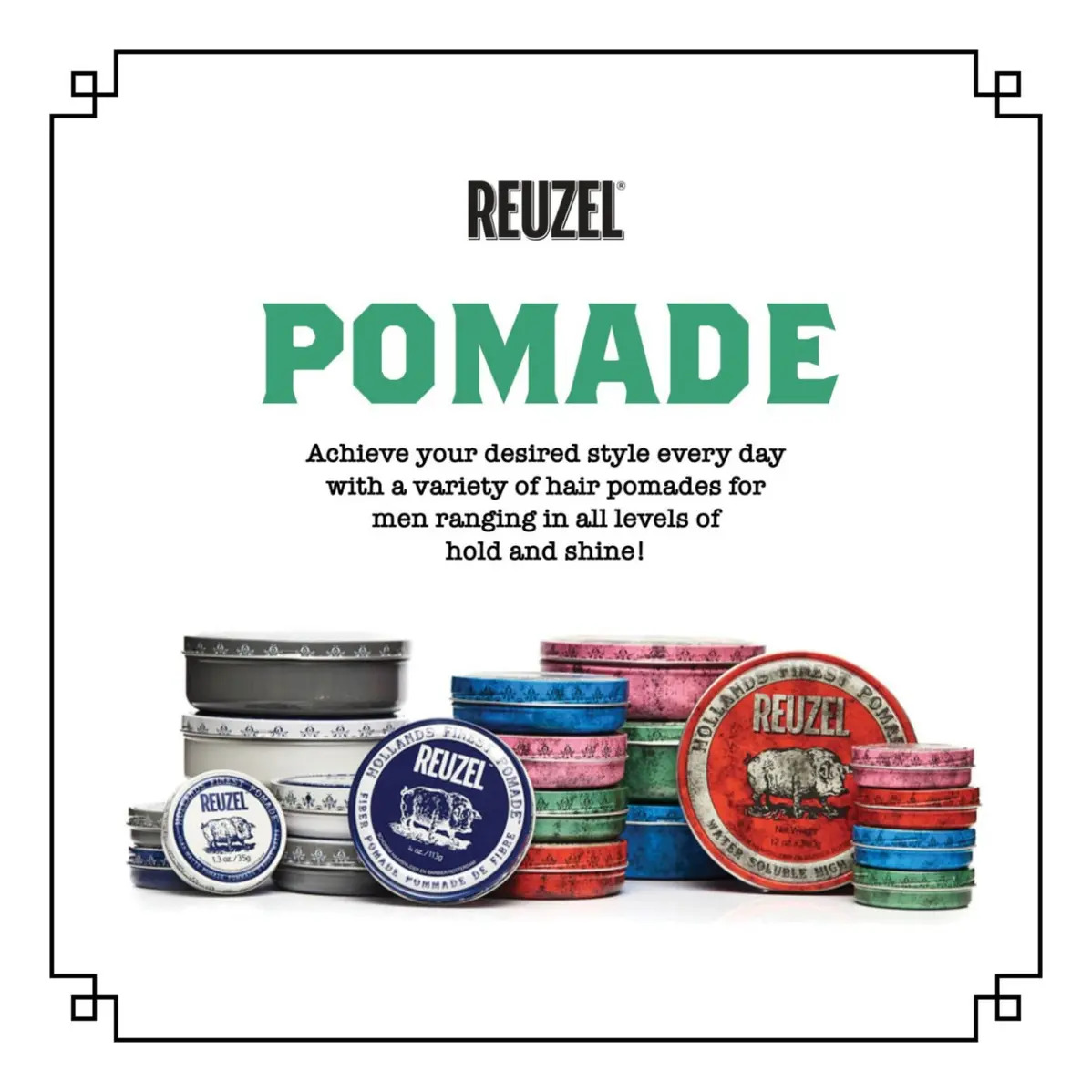 Fiber Pomade 95gr Reuzel 4
