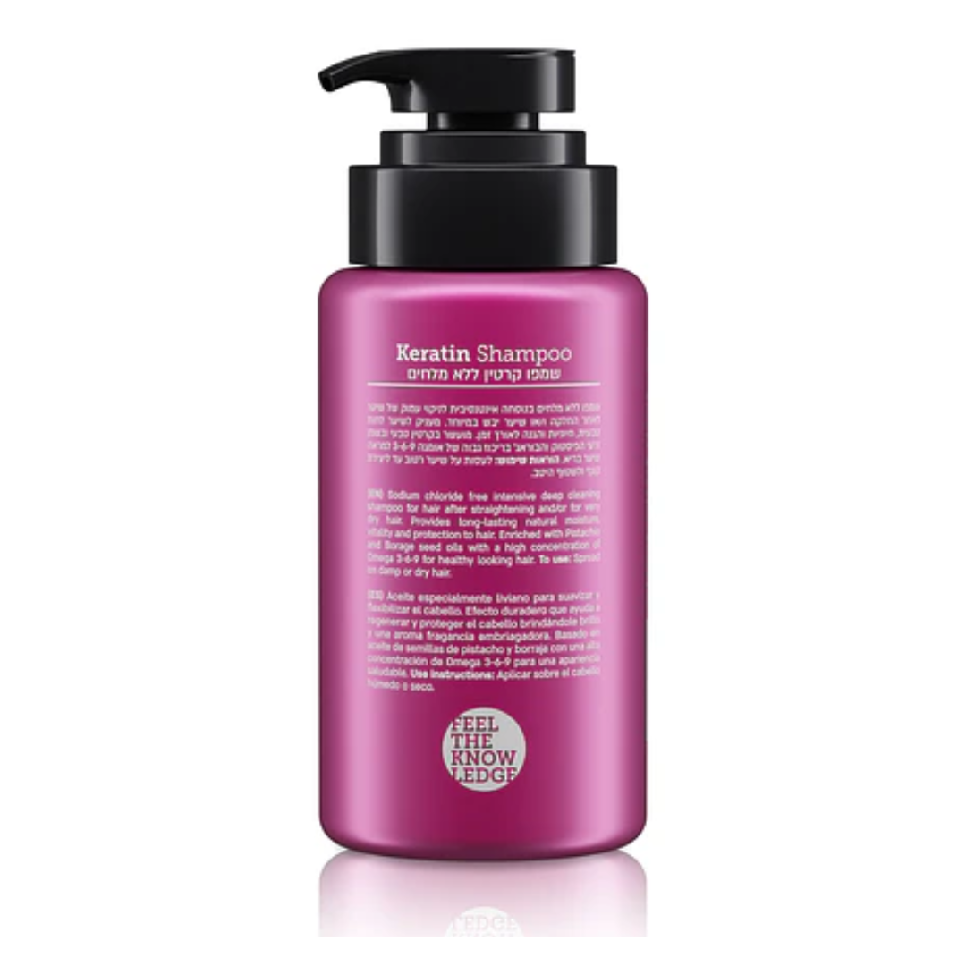 Shampoo Pistacho Keratina 300ml Jenoris  2