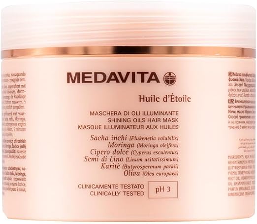 Mascarilla Iluminadora Huile D'Etoile Maschera 500ml Medavita 1