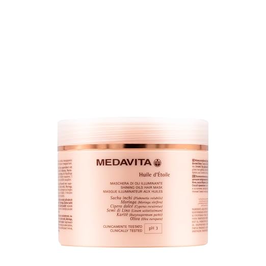 Mascarilla Iluminadora Huile D'Etoile Maschera 500ml Medavita 5