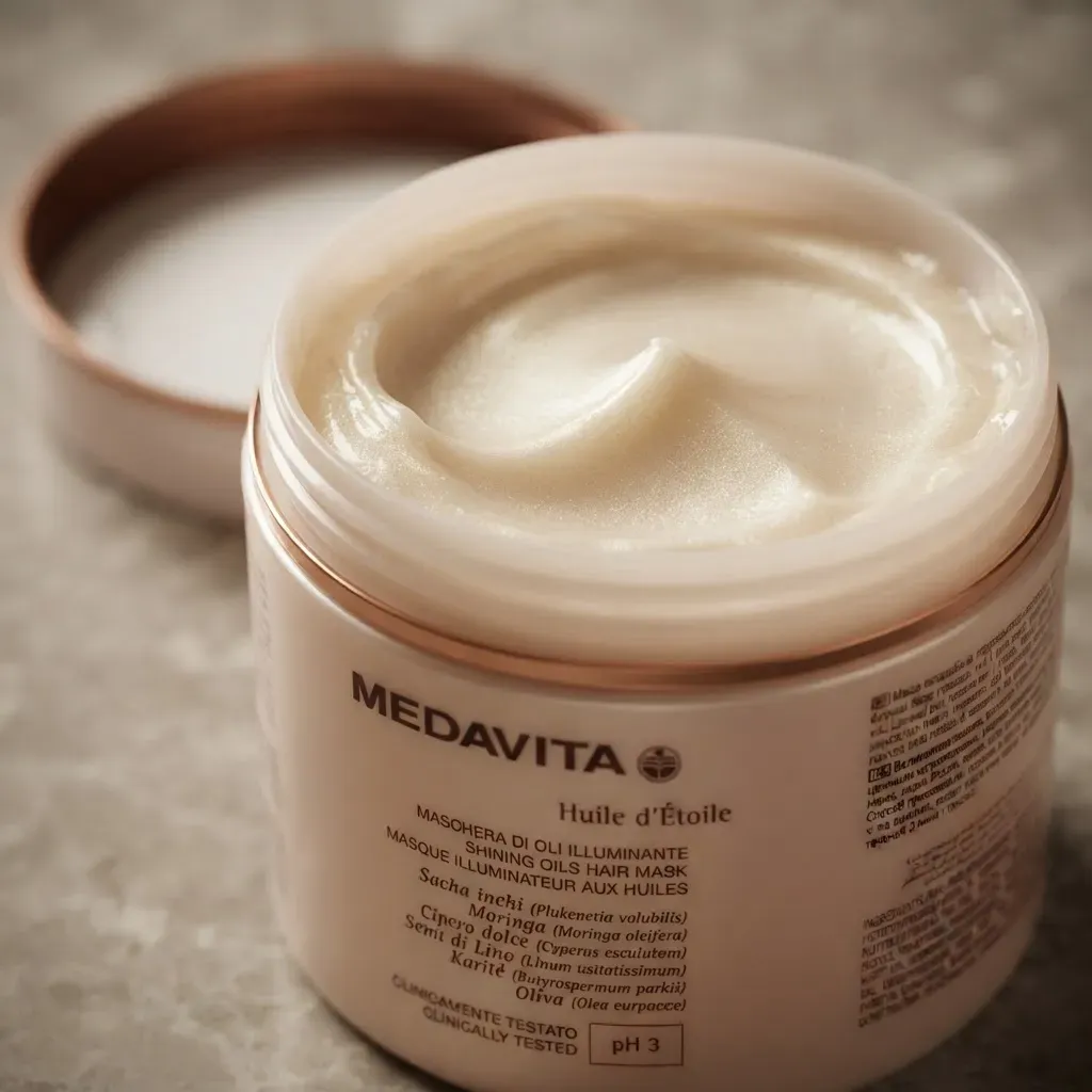 Mascarilla Iluminadora Huile D'Etoile Maschera 500ml Medavita 2
