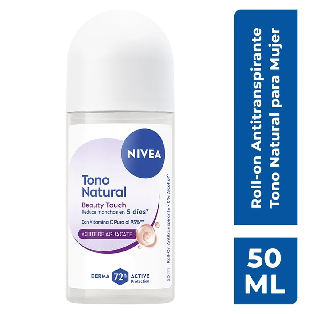 Women Aclarado Natural Beauty Roll-On 72HRS 50 mL Nivea  3