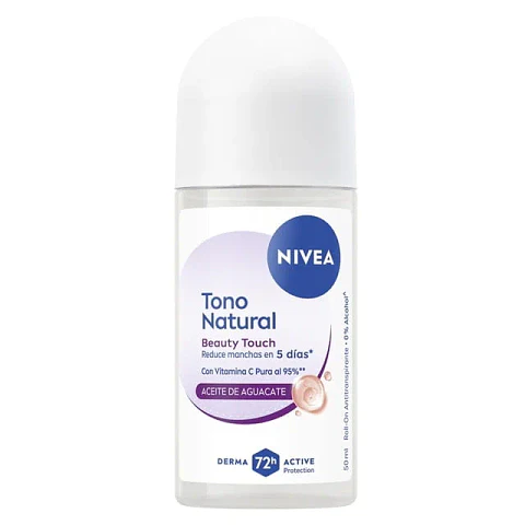 Women Aclarado Natural Beauty Roll-On 72HRS 50 mL Nivea 