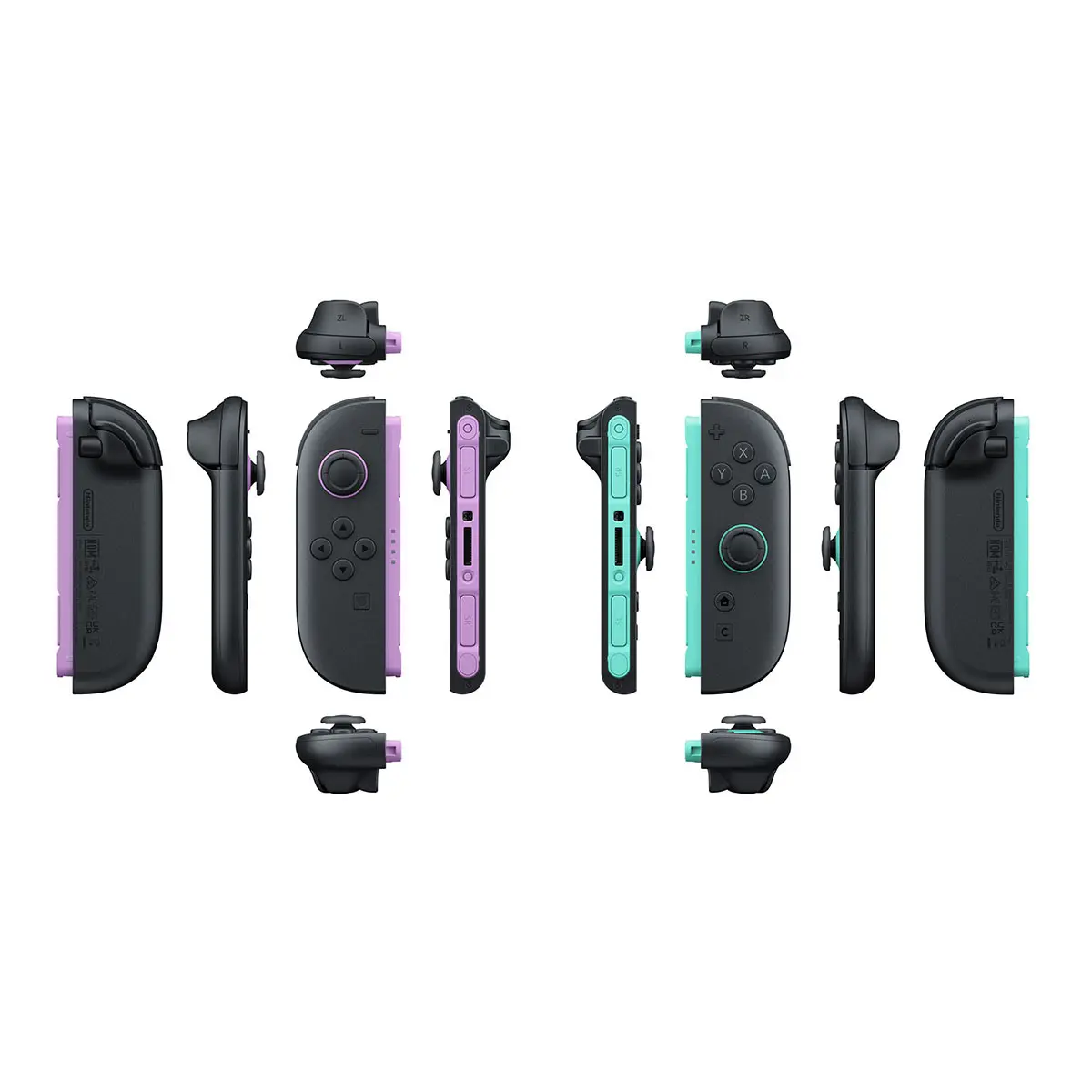 Joy-con 2 Morado/verde Nintendo 5